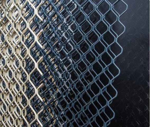different colours of security mesh