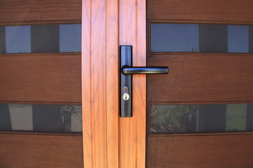 wood look security doors perth